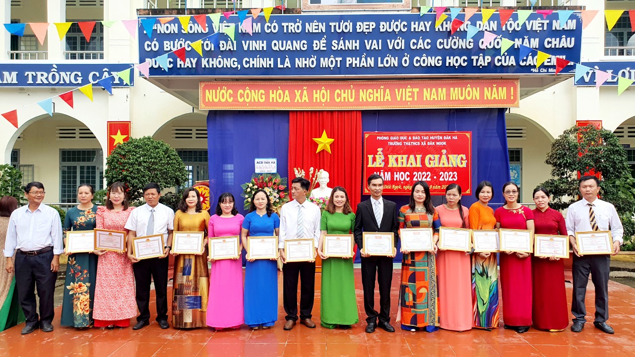 Khai giảng năm học 2022-2023